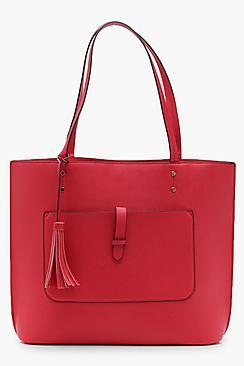 Boohoo Camille Large Pocket Day Bag