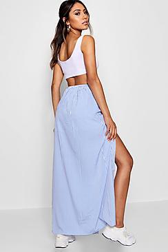 Boohoo Gemma Maxi Length Skirt Style Shorts