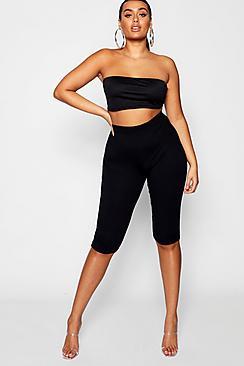 Boohoo Plus Longline Cycling Shorts