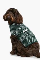 Boohoo Fairisle Christmas Dog Sweater