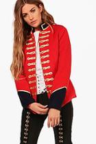 Boohoo Hannah Military Style Jacket