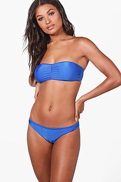 Boohoo Fiji Mix And Match Bandeau Top