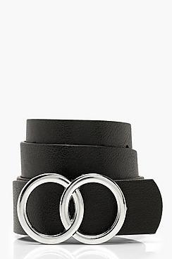 Boohoo Double Buckle Boyfriend Belt