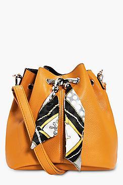 Boohoo India Scarf Detail Duffle Bag
