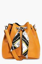 Boohoo India Scarf Detail Duffle Bag