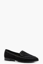 Boohoo Louisa Stud And Tassel Trim Loafers