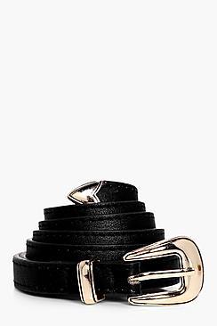 Boohoo Basic Skinny Belt