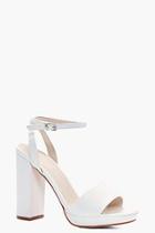 Boohoo Lilly Platform Two Part Sandal