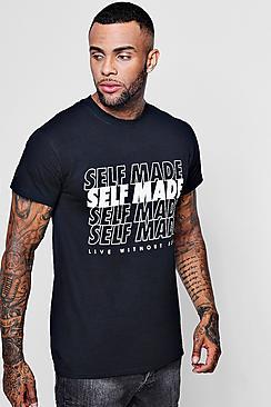 Boohoo Self Made Print T-shirt
