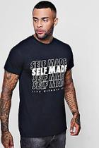 Boohoo Self Made Print T-shirt
