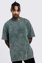 Boohoo Oversized Washed Pique Tee