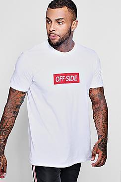 Boohoo Off Side Oversized T-shirt