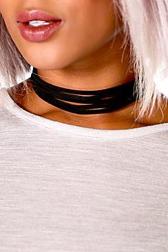 Boohoo Plus Jessie Layer Choker