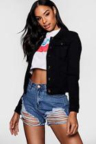 Boohoo Annie Cotton Twill Jacket