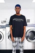 Boohoo Man Care Label Instructions Print T-shirt