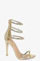 Boohoo Melissa 3 Band Heels