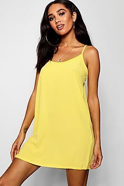 Boohoo Petite Woven Cami Dress