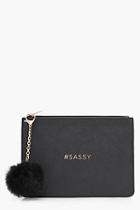 Boohoo Make A Statement Vanity Pouch