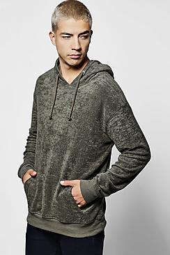 Boohoo Over The Head Towelling Hoodie