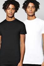 Boohoo 2 Pack Muscle Fit T Shirt