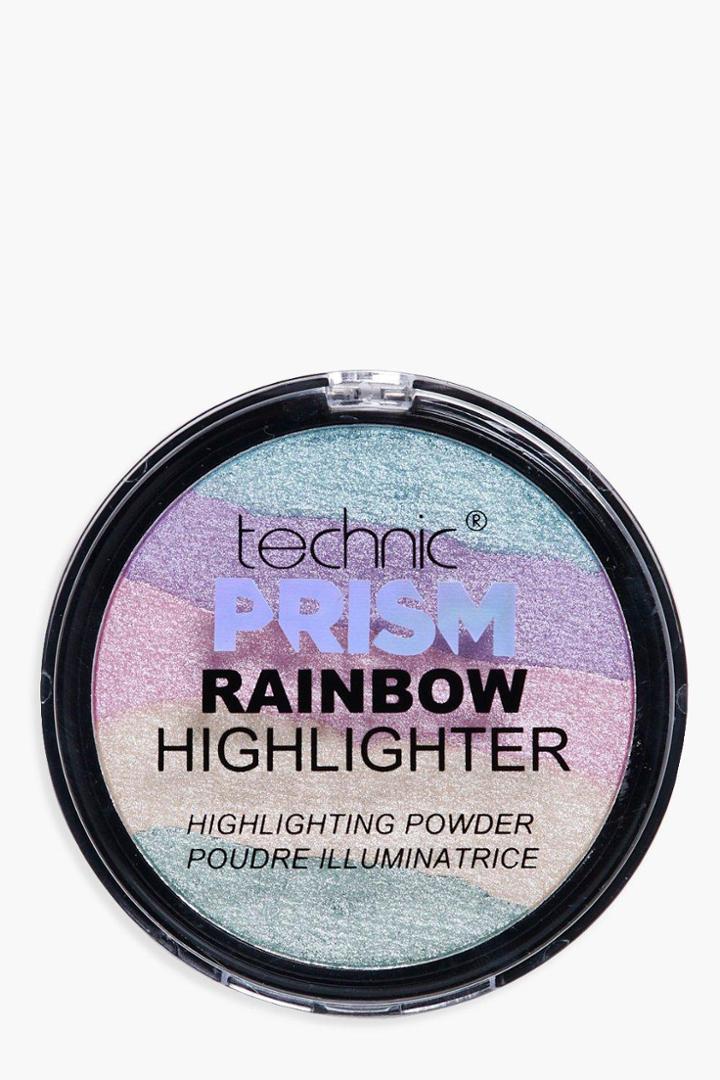 Boohoo Technic Prism Rainbow Powder Multi