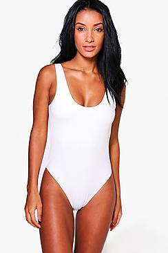Boohoo Corfu Scoop Back Swimsuit