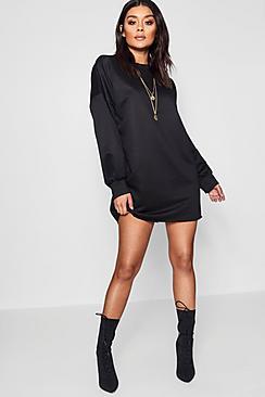 Boohoo Emily The Perfect Oversized Sweat Dress