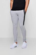 Boohoo Super Skinny Panel  Jersey Joggers