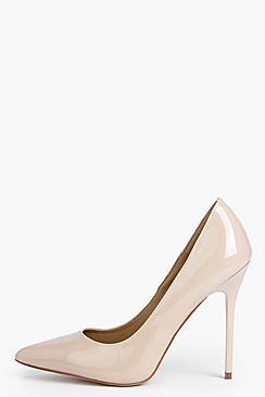 Boohoo Matilda Patent Court Heels