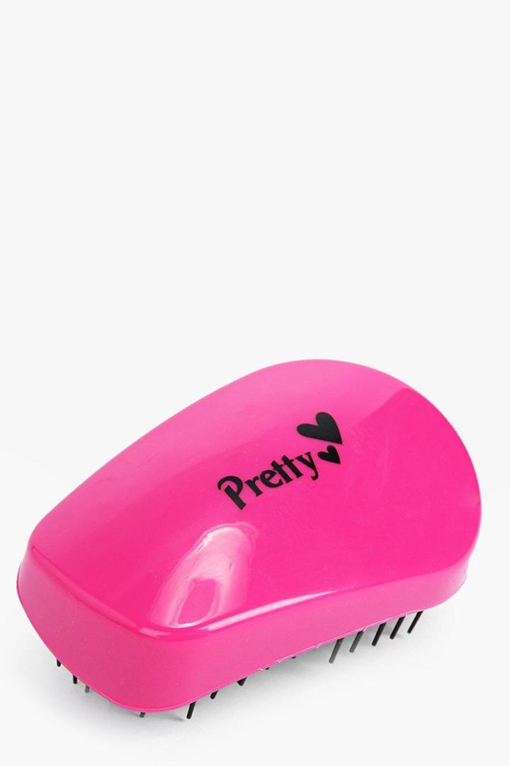 Boohoo Detangle Brush Pink