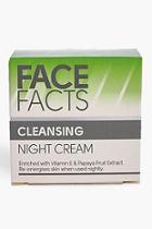 Boohoo Face Facts Night Cleansing Cream