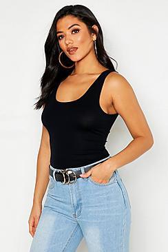 Boohoo Wide Strap Vest