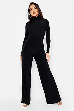 Boohoo Cow Print Wide Leg Trousers
