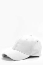 Boohoo Faux Suede Caps Stone