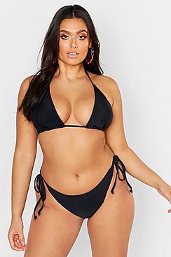 Boohoo Plus Basic Bikini Set