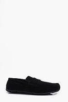 Boohoo Real Suede Driving Loafer
