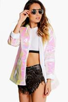 Boohoo Erin Holographic Mac Shell