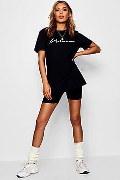 Boohoo Jessa Woman Slogan Pastel  T-shirt