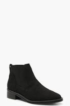 Boohoo Lacey Chain Trim Chelsea Boots