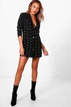 Boohoo Boutique Charlotte Pearl Blazer Dress