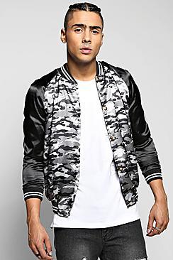 Boohoo Lightweight Bomber With Raglan Sleeve