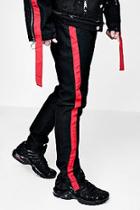 Boohoo Tyga Skinny Fit Taped Jeans