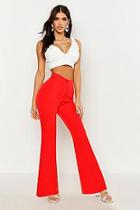 Boohoo Flared Longline Trouser