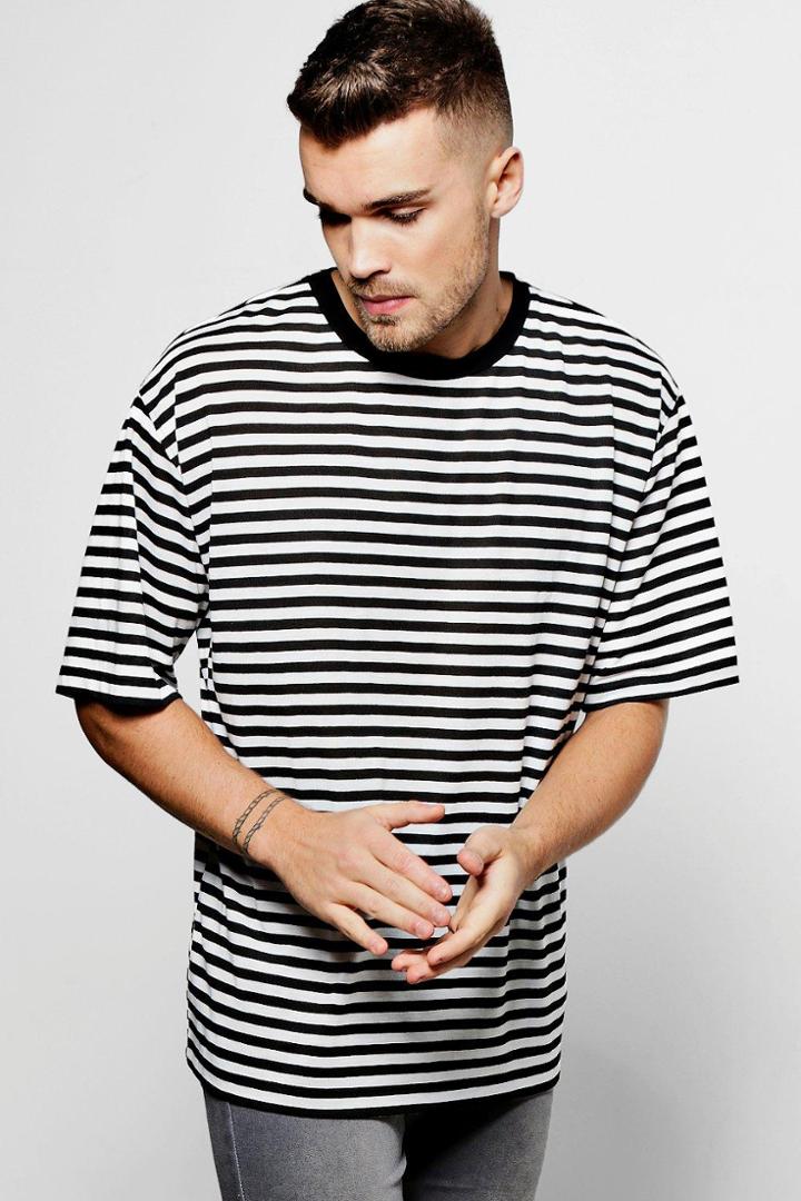 Boohoo Oversized Drop Shoulder T Shirt White