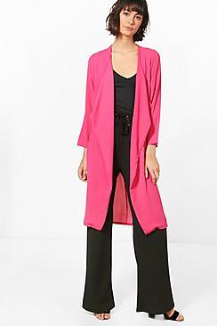 Boohoo Phoebe Waterfall Duster