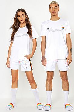 Boohoo Pride T-shirt With Unity Definition Print