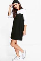 Boohoo Sophia Mono T-shirt Shift Dress