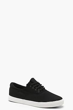 Boohoo Lace Up Basic Pumps