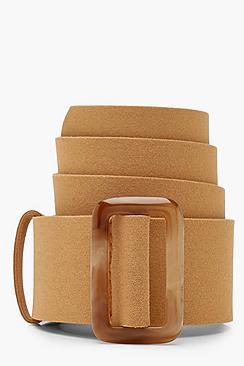 Boohoo Resin Buckle Belt