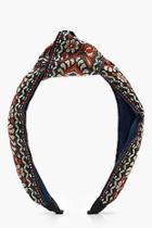 Boohoo Harriet Tapestry Knot Turban Headband